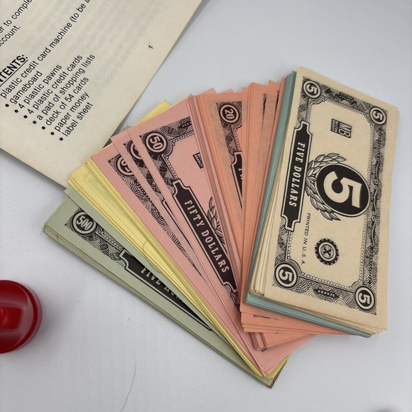 Vintage 1981 Milton Bradley Bargain Hunter Game Clean CC Machine Works COMPLETE‎ - Picture 7 of 11